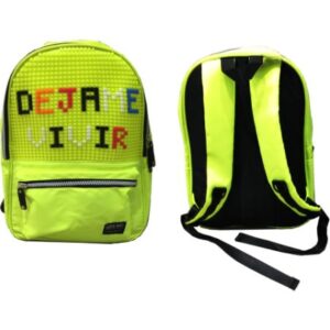 Mochila DIY Pixel Amarillo