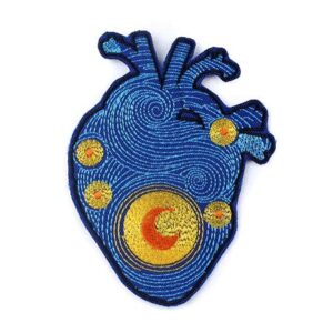 Parche Corazón Luna Van Gogh