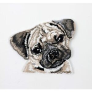 Parche Perro Cabecita De Costado