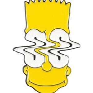 Pin Bart Distorsionado