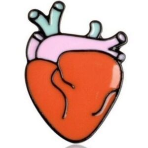 Pin Corazón Anatomico