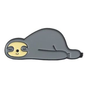 Pin Perezoso Durmiendo Gris