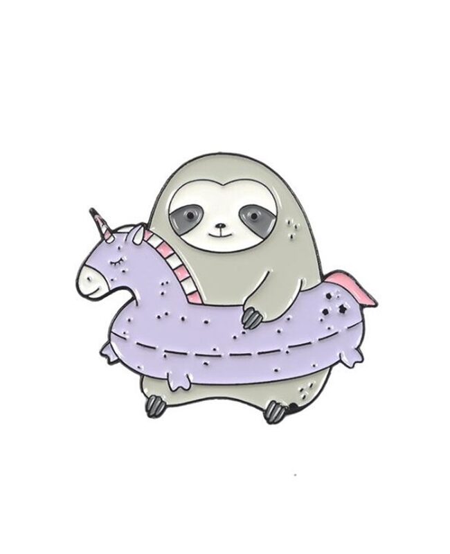 Pin Perezoso con flotador