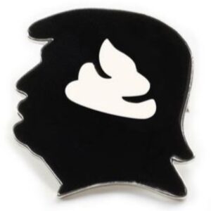 Pin Trump Plata