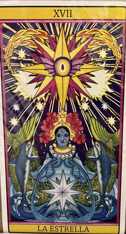 Print A4 Tarot   La Estrella XVII 