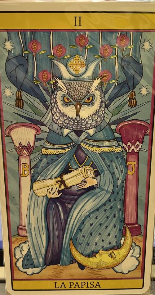 Print A4 Tarot   La Papisa II 
