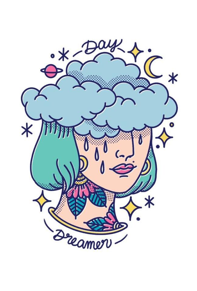 Print Day Dreamer A4