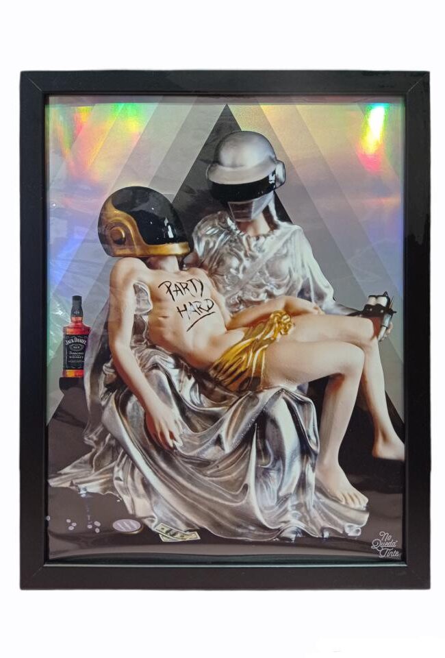 Print No Queda Tinte - HOLO Party Hard 30x40cm