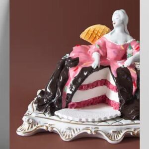 Print No Queda Tinte -Lady Cake 30x40cm