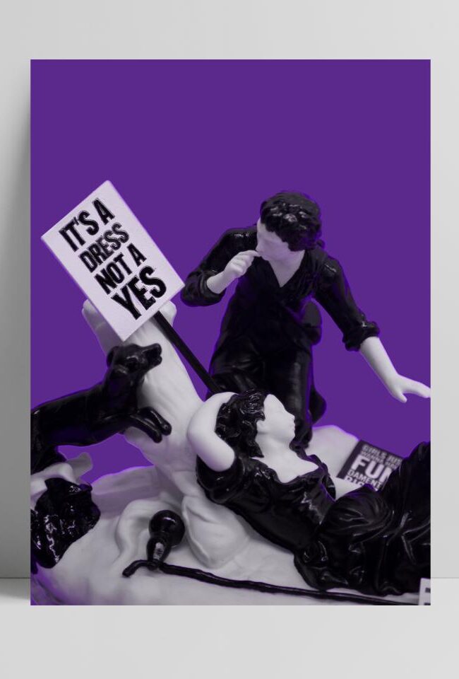 Print No Queda Tinte - not a yes 30x40cm