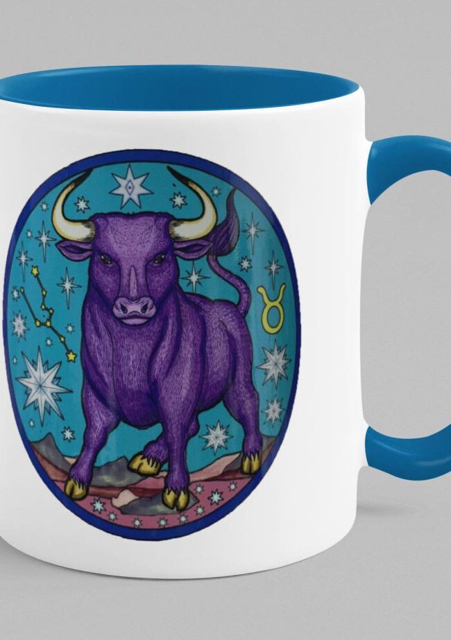 Taza zodiaco-TAURO-El Dios de los Tres