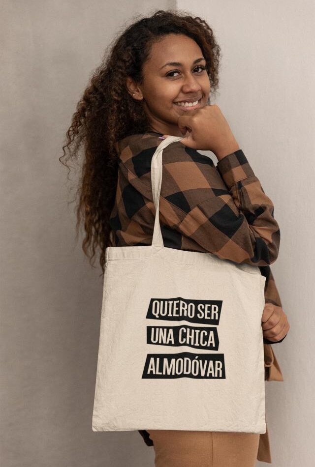 Tote ALMODOVAR Natural / Negro