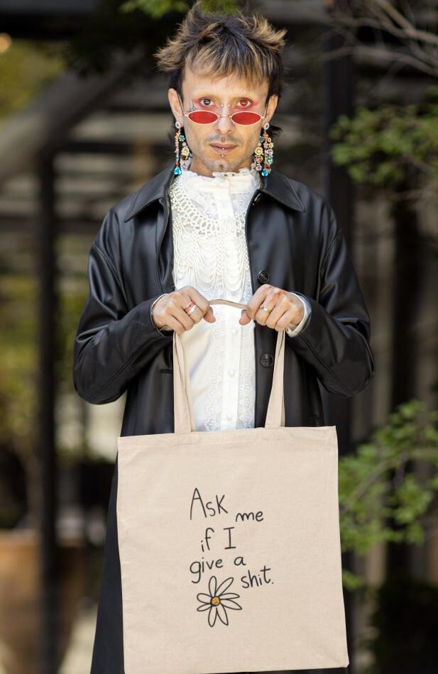 Totebag Ask me if I give a shit