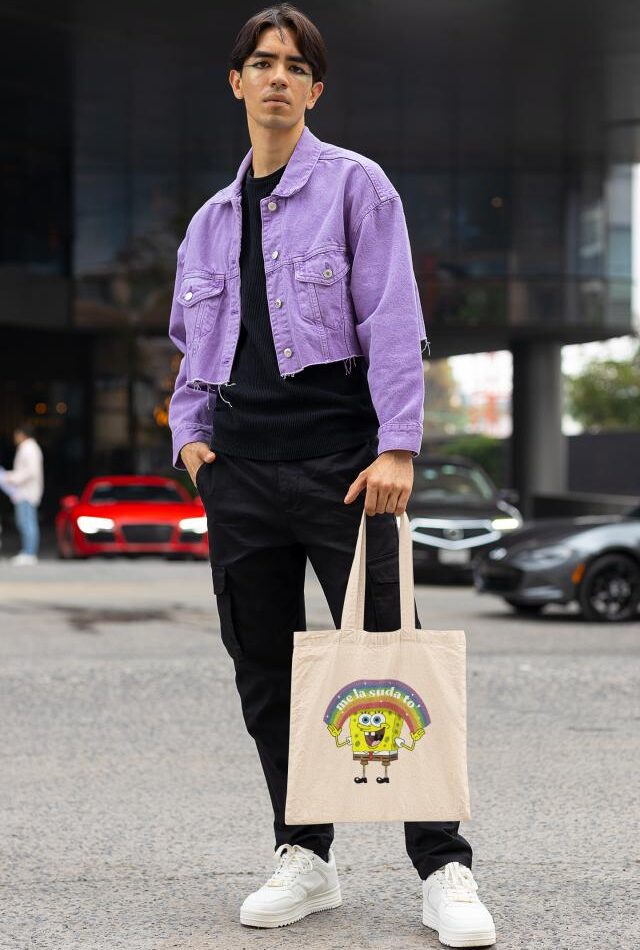 Totebag Bob Esponja  Me la suda 