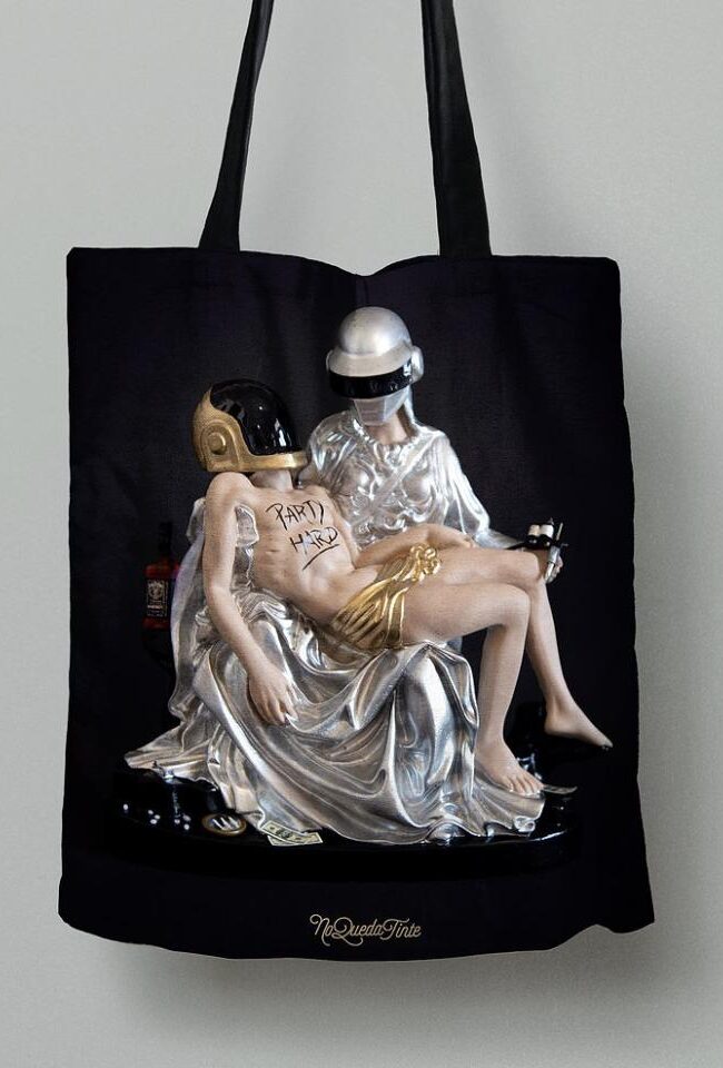 Totebag Daft Punk - No queda Tinte
