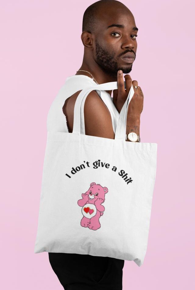 Totebag Osito Don't give a Shit