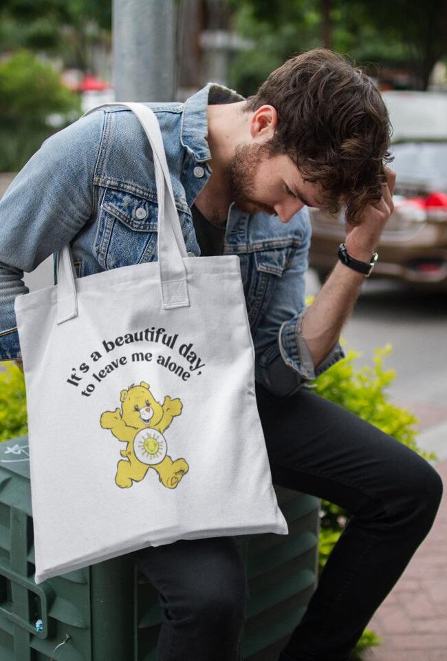 Totebag Osito Leave me Alone