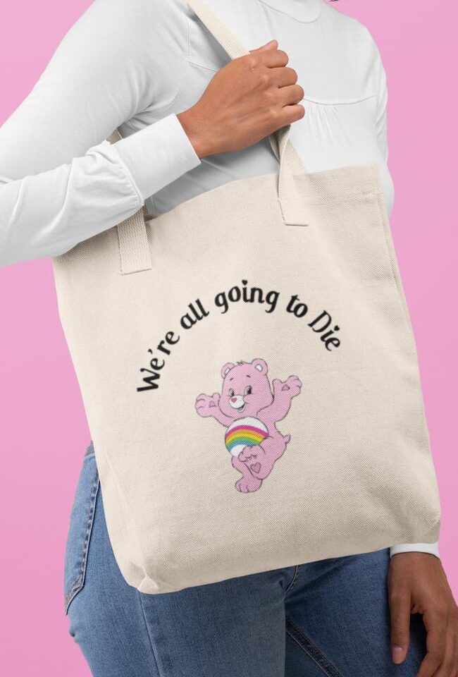 Totebag Osito We're going to die