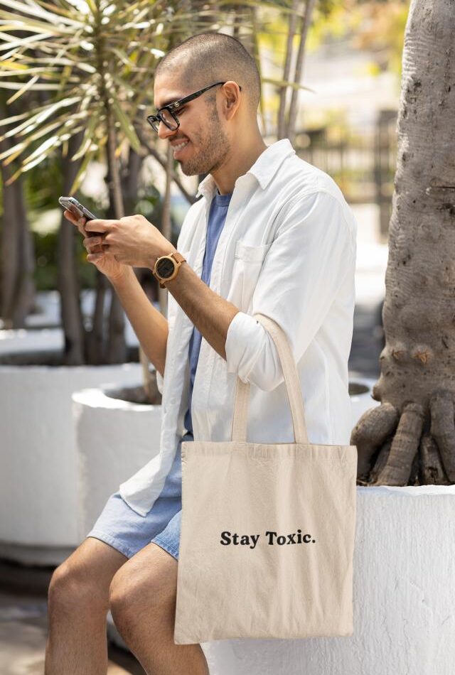 Totebag Stay Toxic 