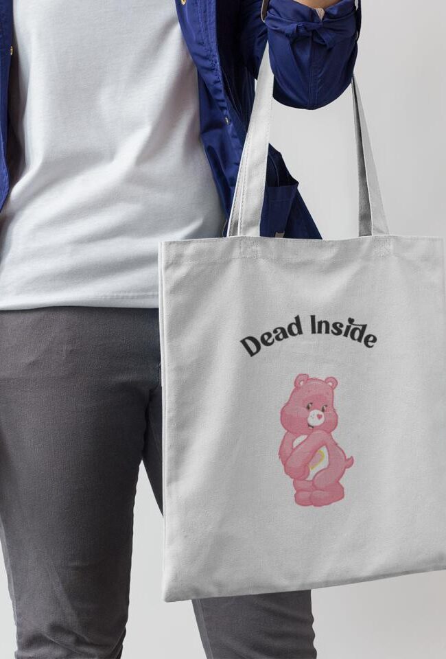 Totebag osito Dead Inside