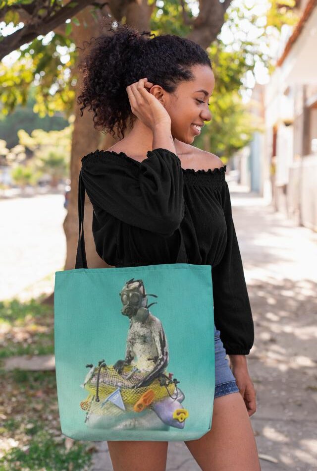 Totebag save the mermaids - No queda Tinte