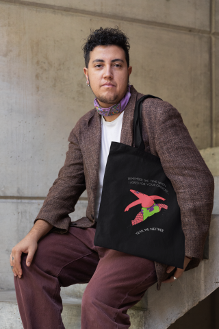 Totebag Negro Patricio Remember...