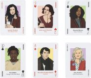 TV Genius Playing Cards